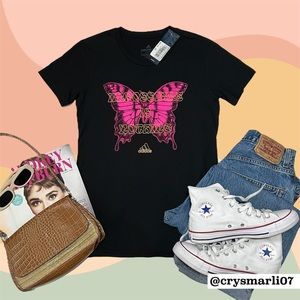NWT Adidas Butterfly Vibe Short Sleeve Tee 🦋 (Limited Edition)‼️